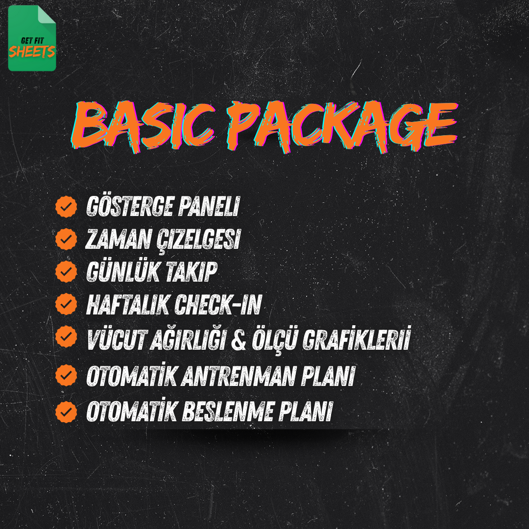 BASIC PACKAGE — Temel Koçluk Sistemi